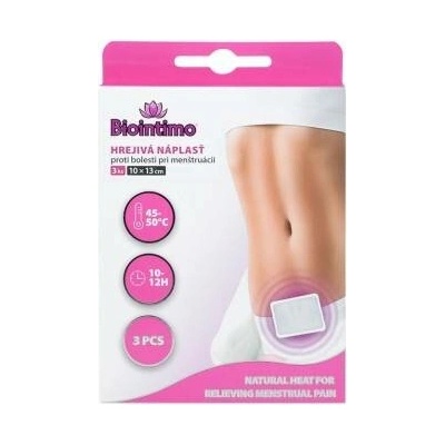 Biointimo Náplasti proti menstruačním bolestem 3 ks