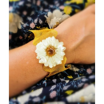 Meganflo Гривна с маргарита