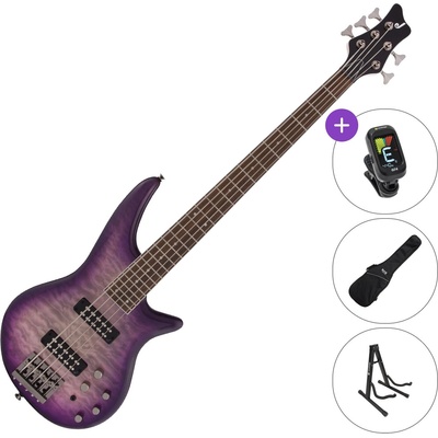 Jackson JS Series Spectra Bass JS3Q V SET Purple Phaze 5-струнна бас китара