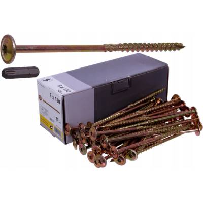 Šroub do dřeva PGB s límcem, Torx 6x100mm