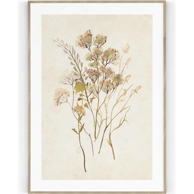 Plakát / Obraz Flowers Pololesklý saténový papír A4 - 21 x 29,7 cm
