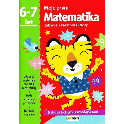 Matematika - 6-7 roky - samolepky (Moje první matematika) - SUN