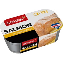 Sokra Losos v rostlinném oleji 120 g