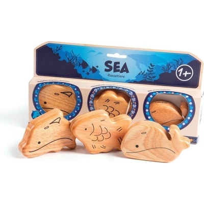 CAMPANILLA PERCUSSION SET ANIMAL SHAKERS 3 ks