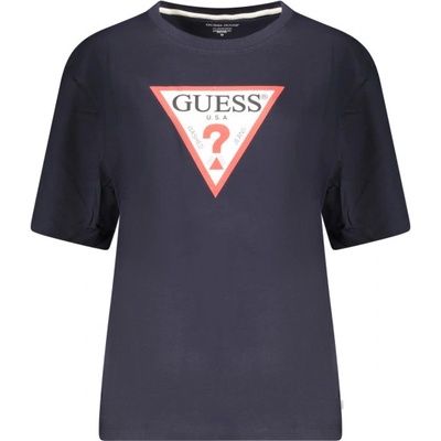 Guess jeans Дамска тениска с къс ръкав guess jeans, Размер xs, Цвят Синьо (w4yi76k8hm0_bla71w)