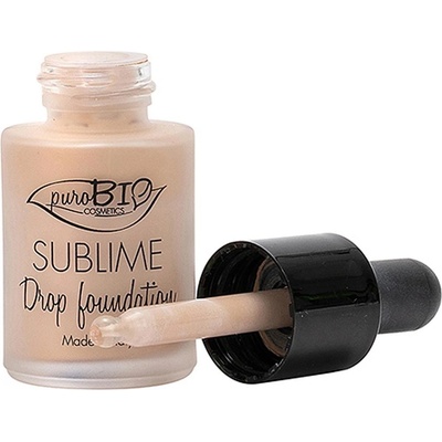 PuroBio Cosmetics Tekutý make-up s SPF10 02 19 g