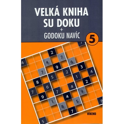Velká kniha sudoku 5 + Godoku navíc -