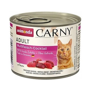 Animonda Cat Carny Adult вкус: коктейл от различни видове месо 200 г