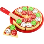 Viga Toys Дървен игрален комплект Viga - Пица (58500) - baby