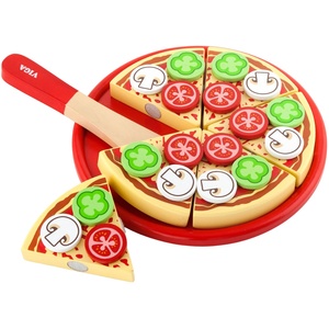 Viga Toys Дървен игрален комплект Viga - Пица (58500) - baby