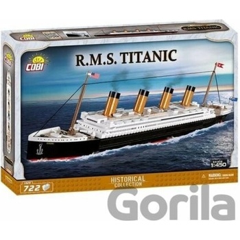Cobi 1929 Historical collection Zaoceánská loď R.M.S. TITANIC 1:450, 722 ks