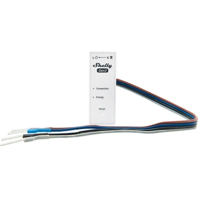 Shelly Gen3 3EM 63 W, 3-fázový merač spotreby, WiFi - SHELLY-3EM-63W-1770