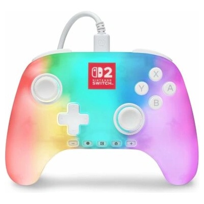 PowerA Advantage Nintendo Switch 2 with Lumectra White (NSGP0524-01)