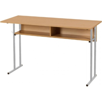 Ученическо бюро Е-162 Alu - Идеално за училищни класни стаи