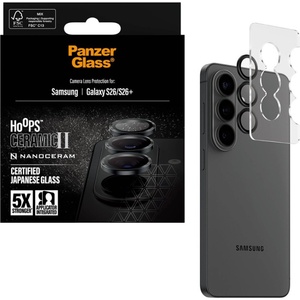 Panzer Протектор за камера PanzerGlass Hoops за Samsung Galaxy S26, S26 Plus Ceramic II Camera Lens Protector