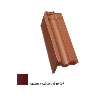 Tondach Falcovka/Traditon 11 taška levá glazura kaštanová