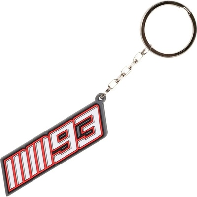 Prívesok na kľúče GP APPAREL MM93 Marquez white red