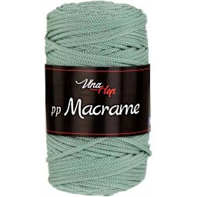 PP Macrame 4134 - Šedozelená