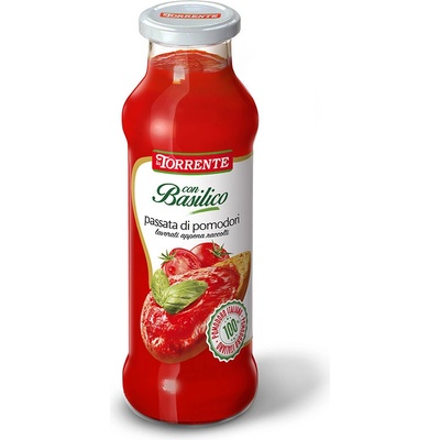 La Torrente Passata con basilico rajčatové pyré s bazalkou 700 g