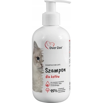 OVER ZOO Šampón pro kočky 250 ml