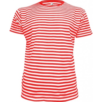 Alex Fox námořnické tričko Dirk červené ohnivá