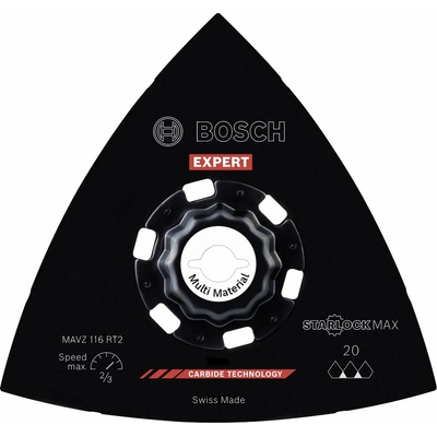 BOSCH Brusná deska EXPERT MAVZ 116 RT2, 116 mm (2.608.902.078)