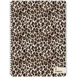 Sentio Тетрадка със спирала A4 105 листа, 3 теми Leopard