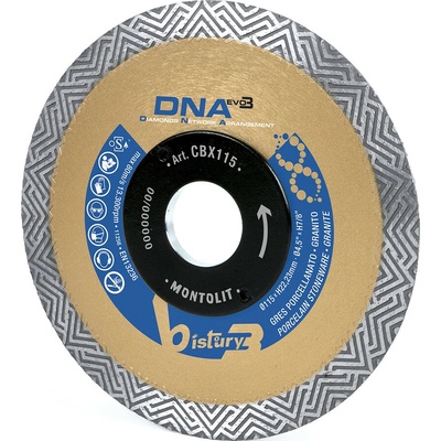 Montolit Diamantový kotúč 125 mm CBX125