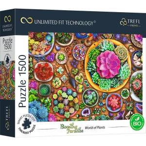 Trefl Puzzle 1500 UFT - Светът на растенията (26207)