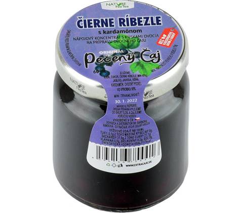 NOTEA Pečený Čaj Čierna Ríbezľa 60 ml