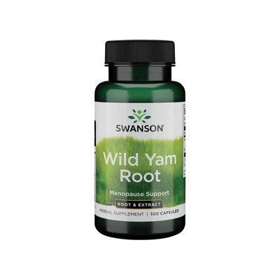 Swanson Wild Yam Sweet Potato Root 100 kapslí