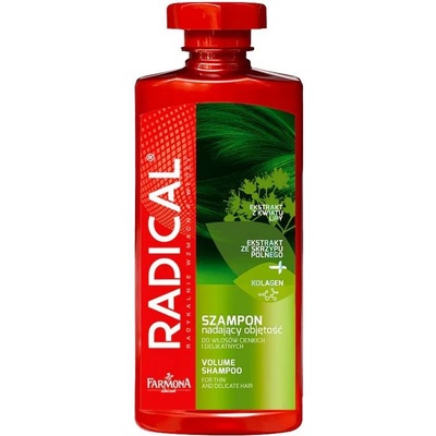 Farmona Natural Cosmetics Laboratory Radical Шампоан против косопад и за обем, 400 ml