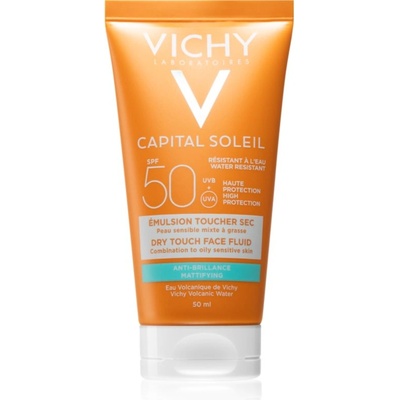 Vichy Capital Soleil Idéal Soleil защитен матиращ флуид за лице SPF 50 50ml
