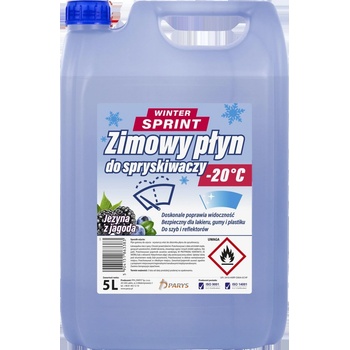 WINTER SPRINT Zimná kvapalina do ostrekovačov černica a čučoriedka -20°C 5 l