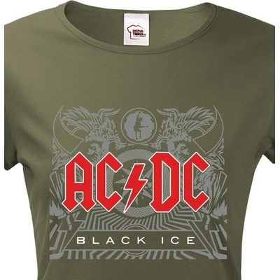 Dámské tričko AC DC Military – Zboží Dáma