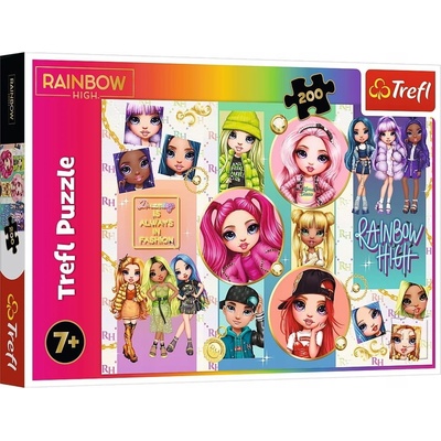 TREFL Rainbow High Priateľstvo 200 dielov