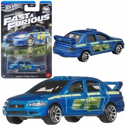Mattel Hot Wheels Silver Series Fast and Furious Lancer Evolution VII
