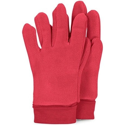 Sterntaler Детски поларени ръкавици с пръсти, Sterntaler, червени