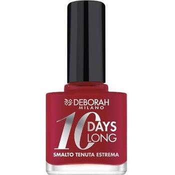 Deborah Milano Milano 10 Days Long Лак за нокти 886 Vintage Red 11 мл