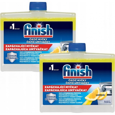 Finish Čistič myčky nádobí Mix 2 x 250 ml – Zbozi.Blesk.cz