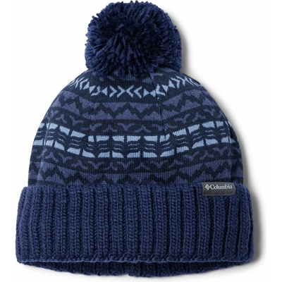 Columbia Sweater Weather Pom beanie 2010971464 collegiate navy madras