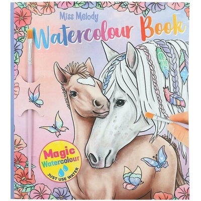 Kreativní omalovánka Miss Melody Watercolour Book