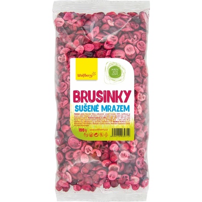 Wolfberry Brusinky lyofilizované 100 g