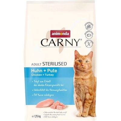 ANIMONDA Carny Sterilised kuracie krůta 1,75 kg
