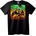 NOONEBRAND Тениска Крилат Воин срещу Демон - 2XL, Black