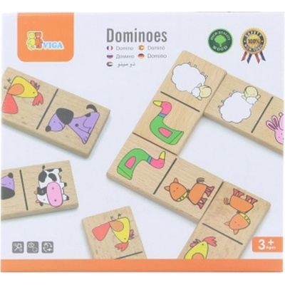 Viga Dřevěné domino Domácí zvířátka