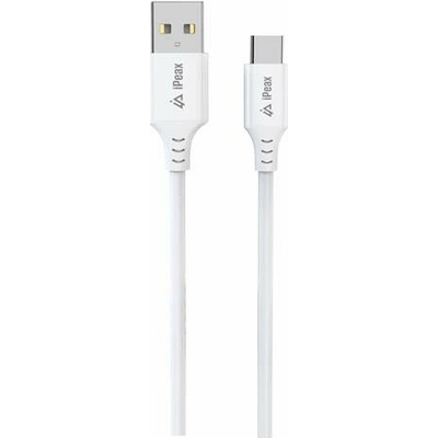 iPEAX 90010113 USB/USB-C 1m bílý