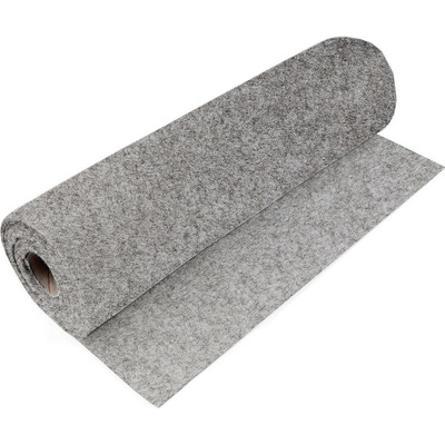 Filc / plsť metráž tloušťka 3 mm Varianta: 10 (F92) šedá světlá melír, Balení: 1 m