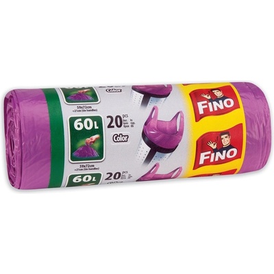 Fino HD Color s uchy 60 L 13 μm 20ks fialový