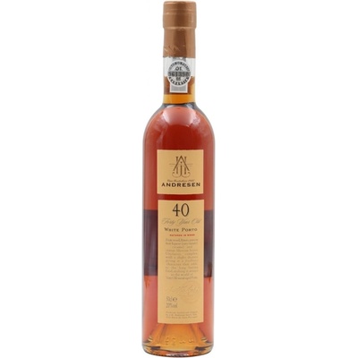 J.H. Andresen 40 White 19% 0,5 l (holá láhev)